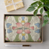 William Morris Loddon Blossom Blumenmuster Seidenpapier (Geschenk)