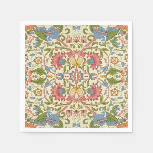William Morris Loddon Blossom Blumenmuster Serviette (Vorderseite)