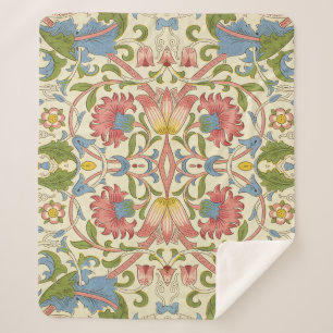 William Morris Loddon Blossom Blumenmuster Sherpadecke