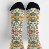 William Morris Loddon Blossom Blumenmuster Socken (Oben)