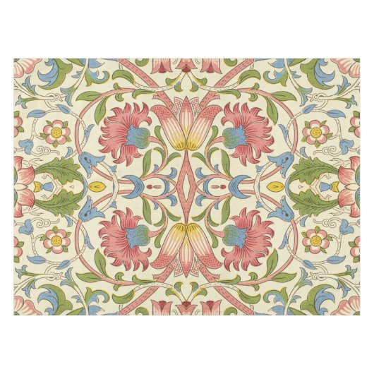 William Morris Loddon Blossom Blumenmuster Tischdecke (Vorderseite (Horizontal))