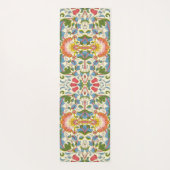 William Morris Loddon Blossom Blumenmuster Yogamatte (Rückseite)