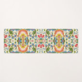William Morris Loddon Blossom Blumenmuster Yogamatte (Vorderseite (Horizontal))