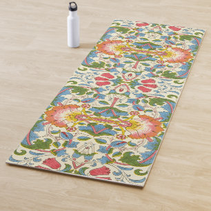 William Morris Loddon Blossom Blumenmuster Yogamatte