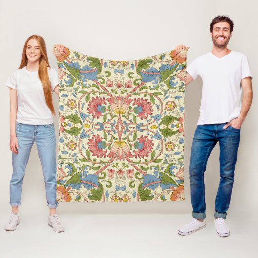 William Morris Loddon Blossom Floral Patterns Fleecedecke (Beispiel)