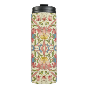 William Morris Loddon Blumengestaltungsmuster Thermosbecher