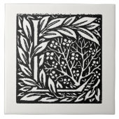 William Morris, Love is Enough, Fliese (Vorderseite)