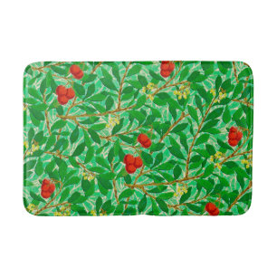 William Morris Lychee Tree Pattern, Light Green Badematte