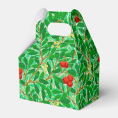 William Morris Lychee Tree Pattern, Light Green Geschenkschachtel (Rückseite)