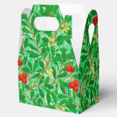 William Morris Lychee Tree Pattern, Light Green Geschenkschachtel (Geöffnet)