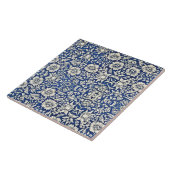 William Morris Mallow Blume Floral Blue White Fliese (Seite)