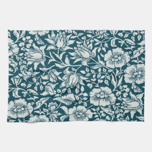 William Morris Mallow Floral Vintage Design Geschirrtuch