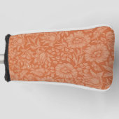 William Morris Mallow Floral Wallpaper Design Golf Headcover (Vorderseite)