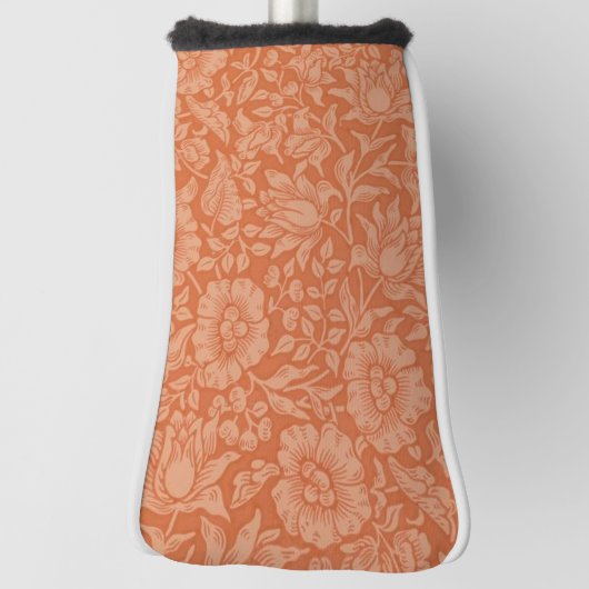 William Morris Mallow Floral Wallpaper Design Golf Headcover (Rotieren 90)
