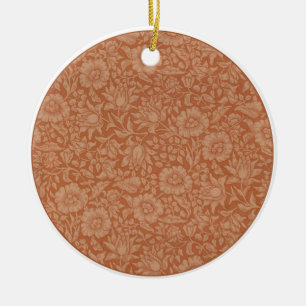 William Morris Mallow Floral Wallpaper Design Keramikornament