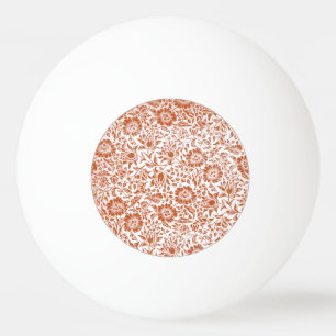 William Morris Mallow Floral Wallpaper Design Tischtennisball