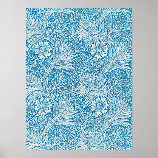 William Morris Marigold 1875 Design Poster (Vorne)