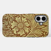 William Morris Marigold Antikes Blumenmuster Case-Mate iPhone Hülle (Rückseite (Horizontal))