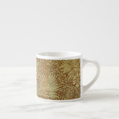 William Morris Marigold Antikes Blumenmuster Espressotasse (Rechts)