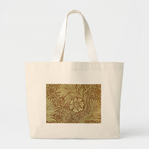 William Morris Marigold Antikes Blumenmuster Jumbo Stoffbeutel