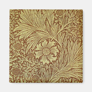 William Morris Marigold Antikes Blumenmuster Magnet