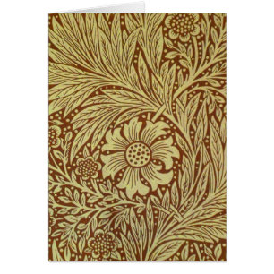 William Morris Marigold Blume Pattern