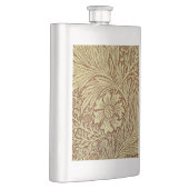 William Morris Marigold Blume Pattern Flachmann (Rechts)