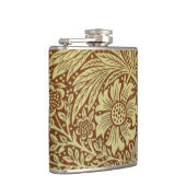 William Morris Marigold Blume Pattern Flachmann (Rechts)