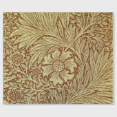 William Morris Marigold Blume Pattern Geschenkpapier (Flach)