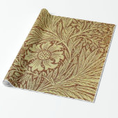 William Morris Marigold Blume Pattern Geschenkpapier (Ungerollt)