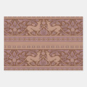 William Morris Marigold Blume Pattern Geschenkpapier Set (Vorderseite 3)