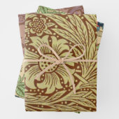William Morris Marigold Blume Pattern Geschenkpapier Set (Beispiel)