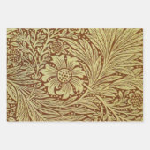 William Morris Marigold Blume Pattern Geschenkpapier Set (Vorderseite)