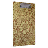 William Morris Marigold Blume Pattern Klemmbrett (Rechts)