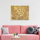 William Morris Marigold Blume Pattern Leinwanddruck (Insitu (Wohnzimmer))