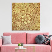 William Morris Marigold Blume Pattern Leinwanddruck (Insitu (Wohnzimmer))