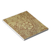 William Morris Marigold Blume Pattern Notizblock (angewinkelt)