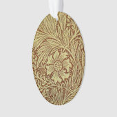 William Morris Marigold Blume Pattern Ornament (Vorderseite)