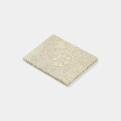 William Morris Marigold Blume Pattern Post-it Klebezettel (angewinkelt)