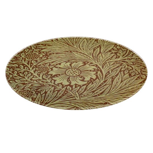 William Morris Marigold Blume Pattern Schneidebrett (Ecke)