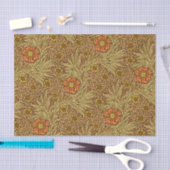 William Morris Marigold, Copper Brown und Orange Seidenpapier (Handwerk)