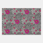 William Morris Marigold, Green, Brown & Gray Geschenkpapier Set (Vorderseite)