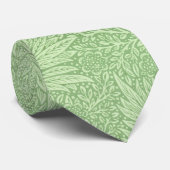 William Morris Marigold (Grün) Muster Krawatte (Gerollt)