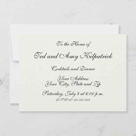 William morris marigold grüne Blume Einladung (Rückseite)