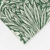 William morris marigold grüne Blume Fleecedecke (Ecke)