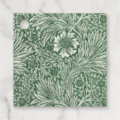 William morris marigold grüne Blume Geschenkanhänger (Vorderseite)