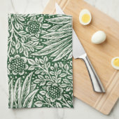 William morris marigold grüne Blume Geschirrtuch (Viertel Falte)