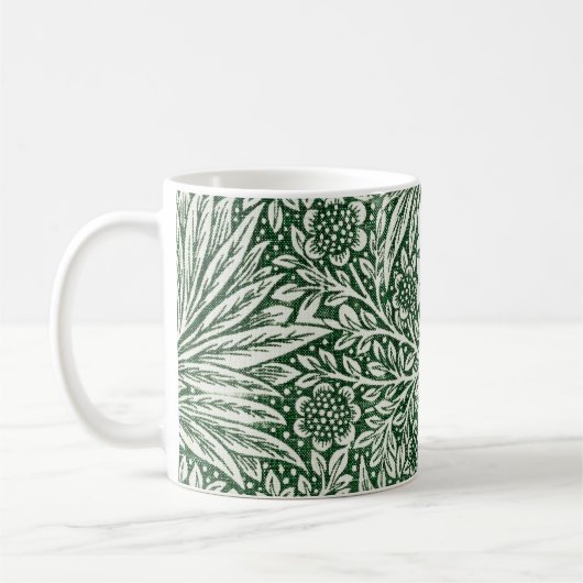 William morris marigold grüne Blume Kaffeetasse (Links)