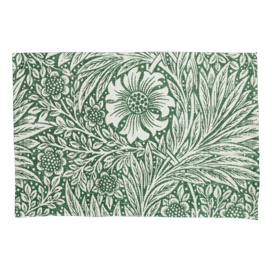 William morris marigold grüne Blume Kissenbezug (Vorderseite)