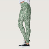 William morris marigold grüne Blume Leggings (Links)